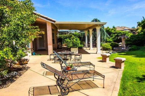 backyard remodel