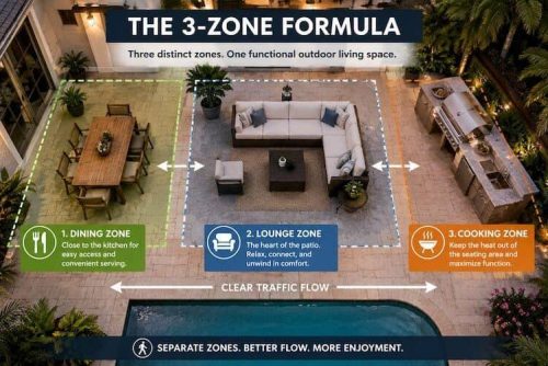 3-Zone Formula patio layout